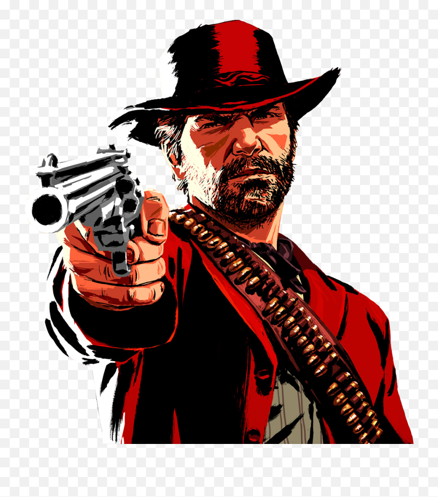 Red Dead Redemption 2 Artwork Png Image - Red Dead Redemption Render Emoji,Gangster Emoji Backgrounds