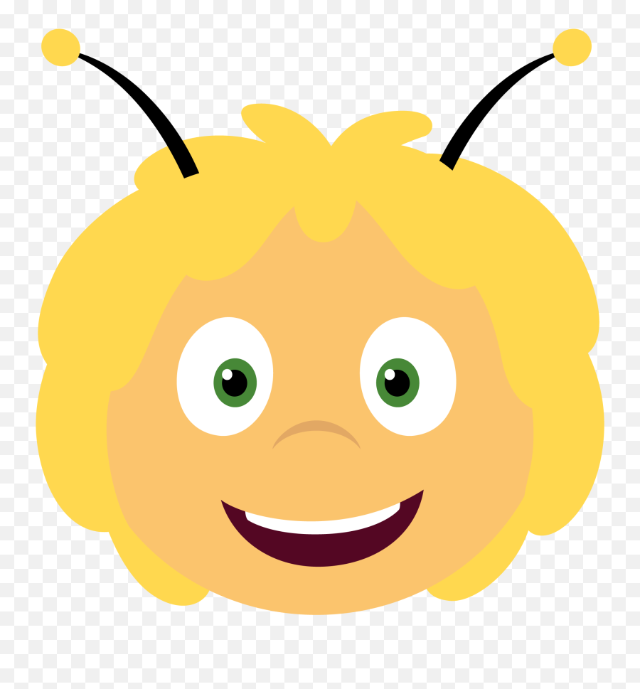 Maya The Bee By Ico - Non On Newgrounds Happy Emoji,Heavy Metal Emoticon