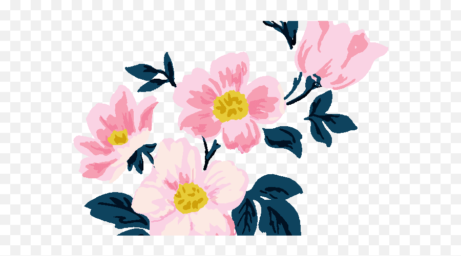 Topic For Animated Flower Cute Pastel Far Above Clouds By - Girly Emoji,Tumblr Flower Emoji