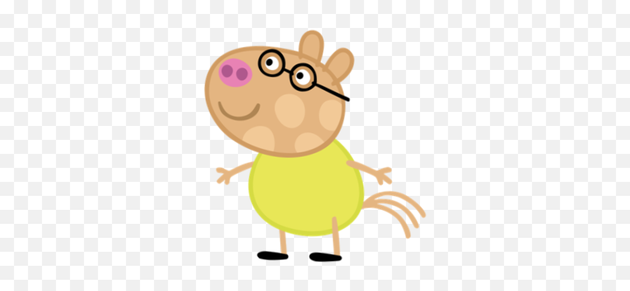 Peppa Pig Characters - Tv Tropes Emoji,Giant Animated Pig Emoticon