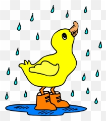 Duck In Boots In The Rain Free Image Download Emoji,Rain And Emotions