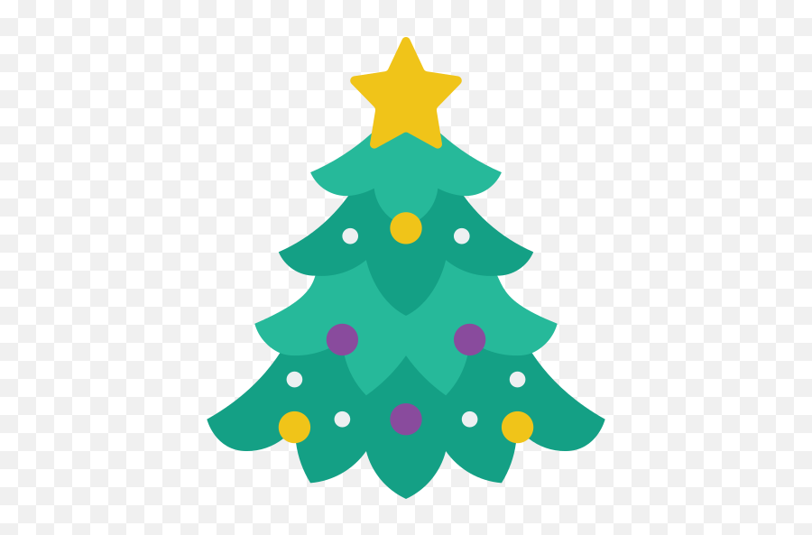 Decoration - Free Christmas Icons Emoji,Fall Tree Emoticon