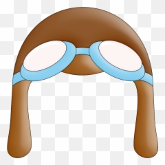 Bear Fliying Clip Art - Chapeu Ursinho Aviador Png Emoji,Grumpy Care Bear Emoticon