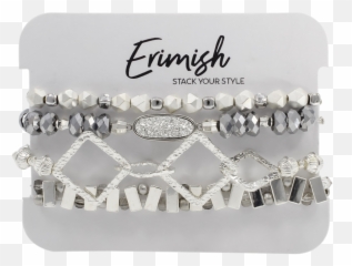 Silver Druzy Stack Beaded Bracelets Jewelry Atteamir Emoji,Beaded Bracelets For Emotions