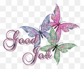 Top Good Job Stickers For Android U0026 Ios Gfycat - Butterfly Cartoon Good Job Emoji,Great Job Emoji