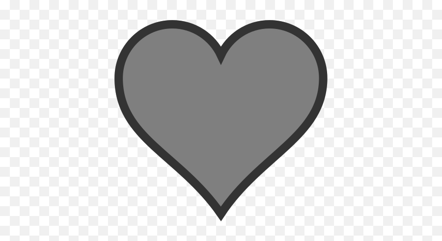 Gray Heart Png Svg Clip Art For Web - Download Clip Art Emoji,Baby Ascii Emoticon