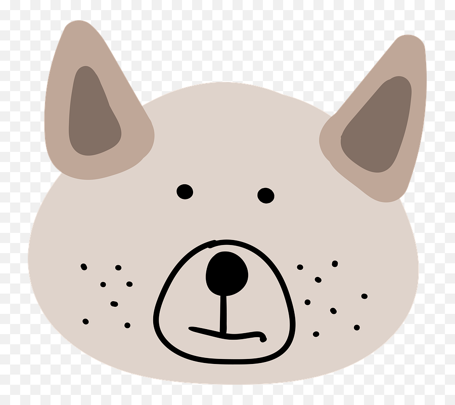 100 Free Dog Face U0026 Dog Illustrations - Pixabay Dot Emoji,Emoji Dog Bone