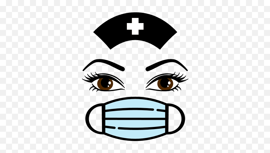 Ugly Corona Virus Emoji Covid Free Svg File - Svgheartcom,Black Nurse Emoji