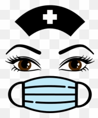 Ugly Corona Virus Emoji Covid Free Svg File - Svgheartcom,Black Nurse Emoji