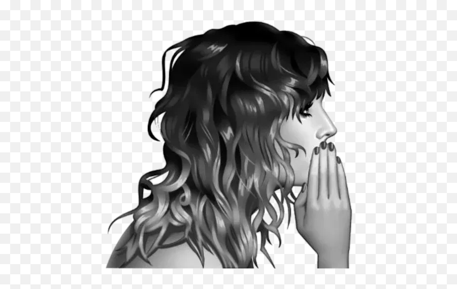 Index Of Meidaprojectlivemsgemojistickercloundmemela Emoji,Kneel Emoji Girl Black Hair