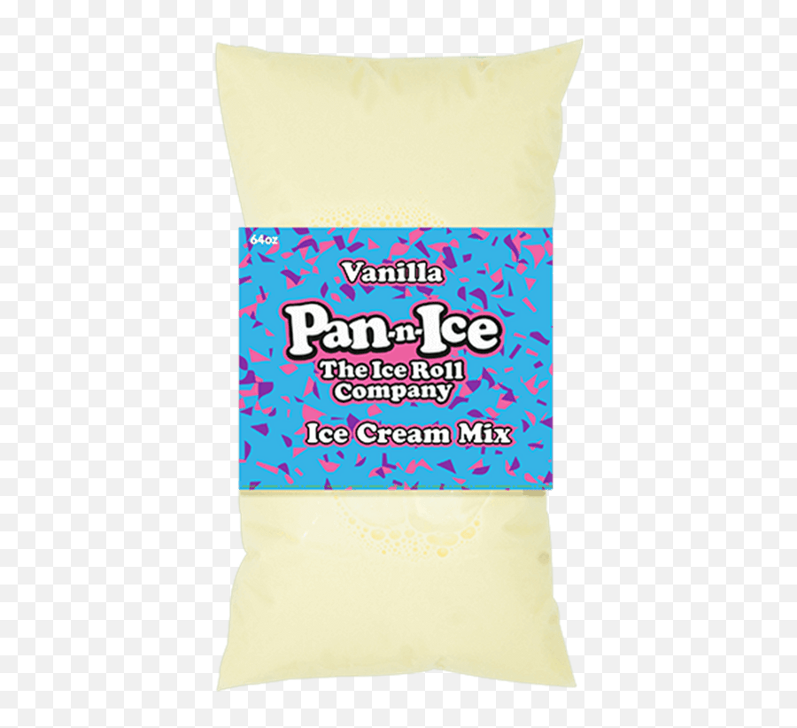 Vanilla Ice Cream Mix Pan - Nice Ice Rolls Emoji,Emoji Pann