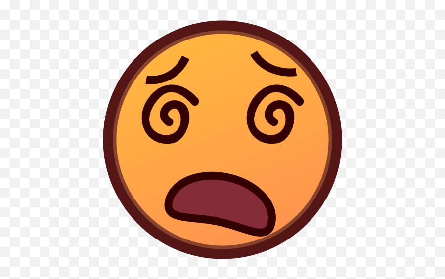 Dizzy Face - Emoticon Pusing Emoji,Woozy Emoji