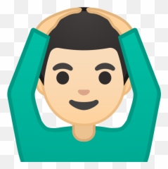Man Gesturing Ok Light Skin Tone Icon - Meaning Emoji,Ok Emoji Png
