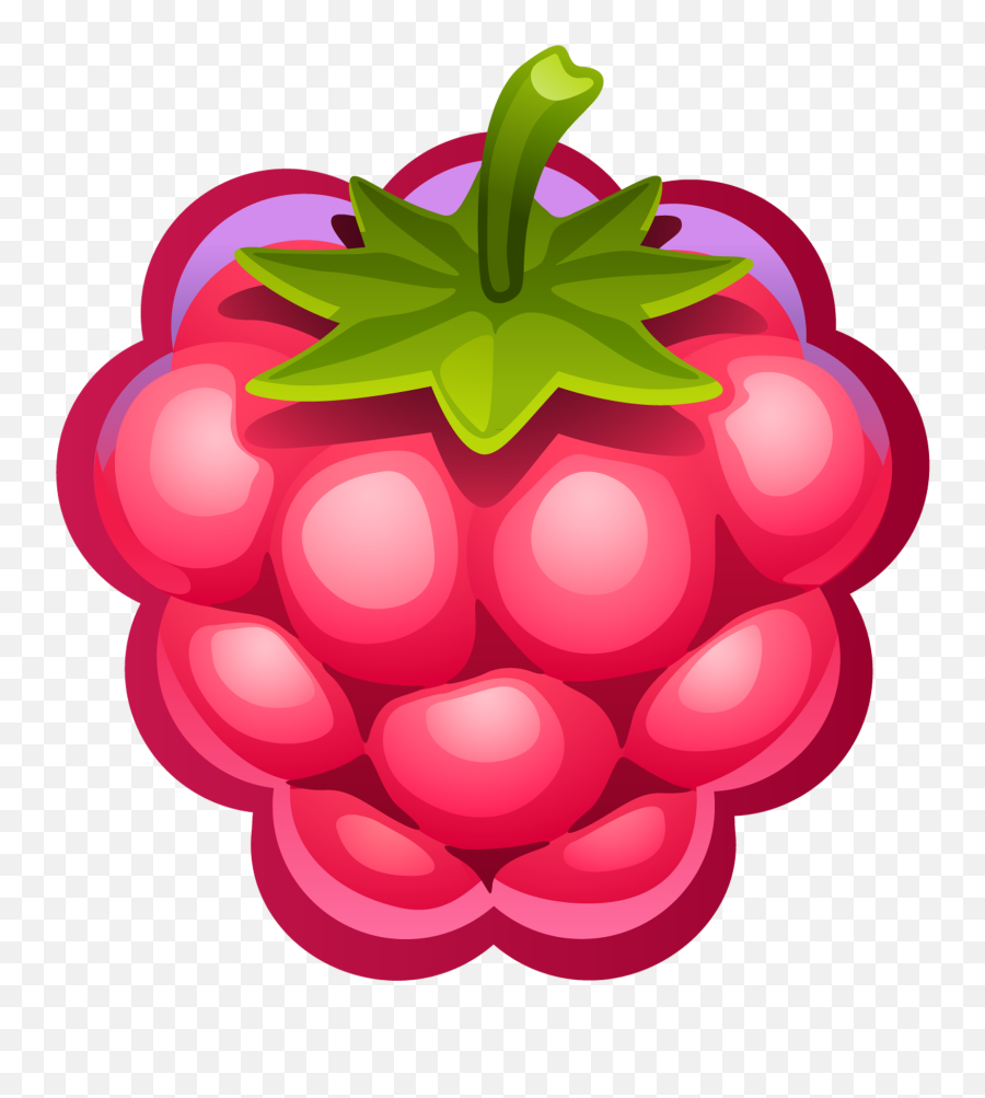 Berry Clipart - Raspberry Png Clipart Emoji,Rasberry Emoji