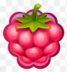Berry Clipart - Raspberry Png Clipart Emoji,Rasberry Emoji