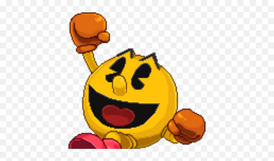 Pac - Man Super Smash Flash 2 Mcleodgaming Wiki Fandom Happy Emoji,Flash Emoticon
