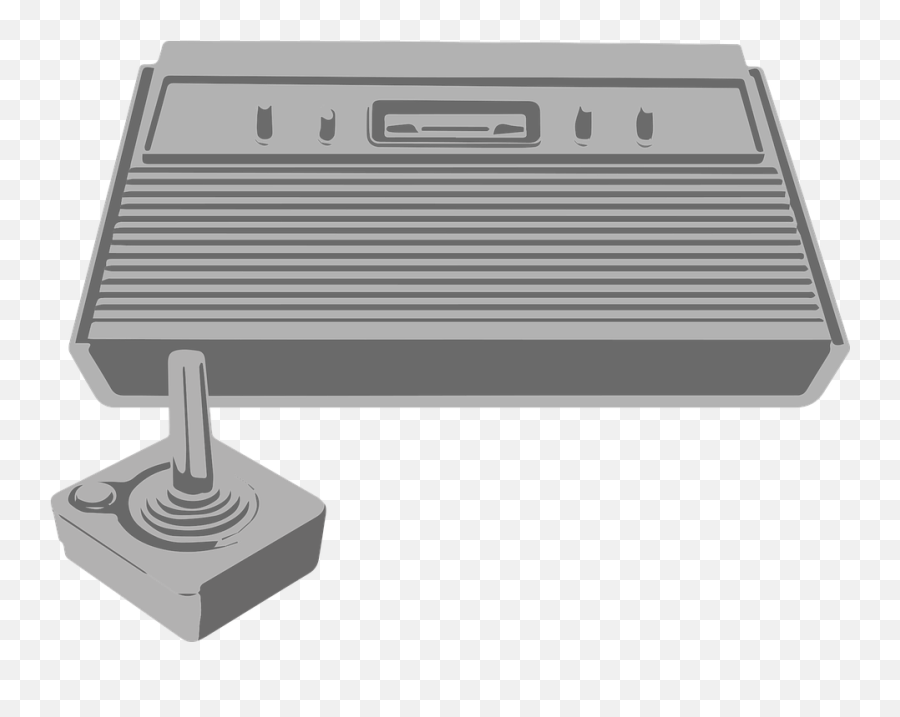 Atari 2600 Console - Free Vector Graphic On Pixabay Atari 2600 Vector Png Emoji,Console Emoji