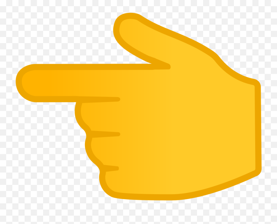 Backhand Index Pointing Left Emoji - Left Pointing Finger Emoji,Pointing Emoji