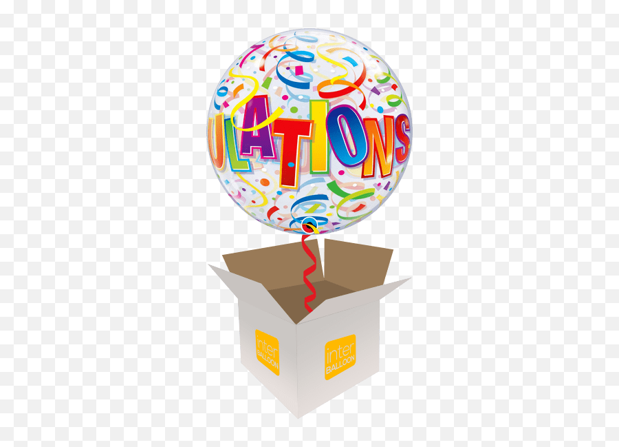 Congratulations Helium Balloons Delivered In The Uk By - Balloon Emoji,Balloon Emoji For Facebook