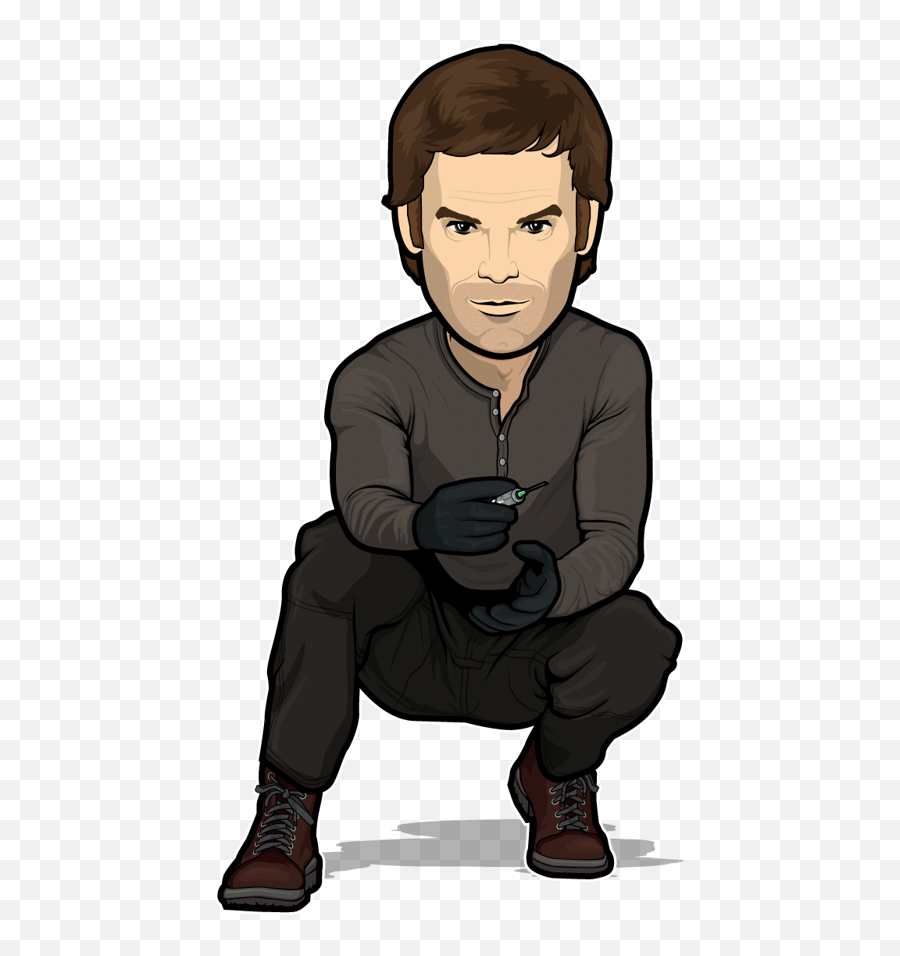 Dexter Morgan Dexter Morgan Dexter Michael C Hall - Dexter Morgan Cartoon Png Emoji,Dexter Emotions