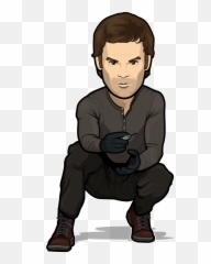 Dexter Morgan Dexter Morgan Dexter Michael C Hall - Dexter Morgan Cartoon Png Emoji,Dexter Emotions