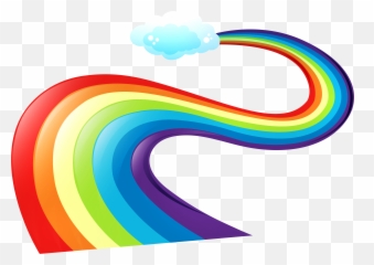 Clipart Rainbow Vector Clipart Rainbow Vector Transparent - Rainbow Way Png Emoji,Full Rainbow Emoji