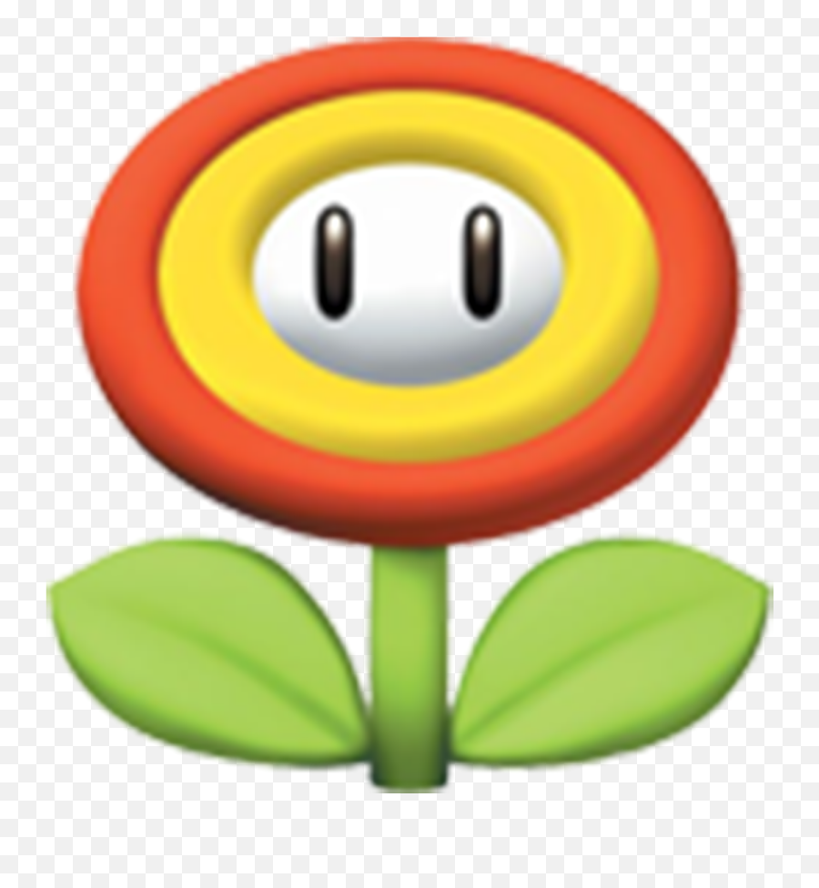 Emoticon Mario Plant Super Bros Free - Super Mario Fire Flower Emoji,Plant Emoticon