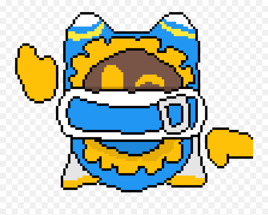 Pixilart - Magolor By Coolninja Ponto Cruz Bebe Emoji,Ninja Emoticon