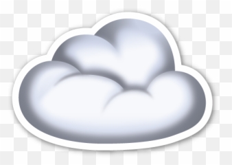 Pin - Emoji De Nube Whatsapp,Metal Emoji