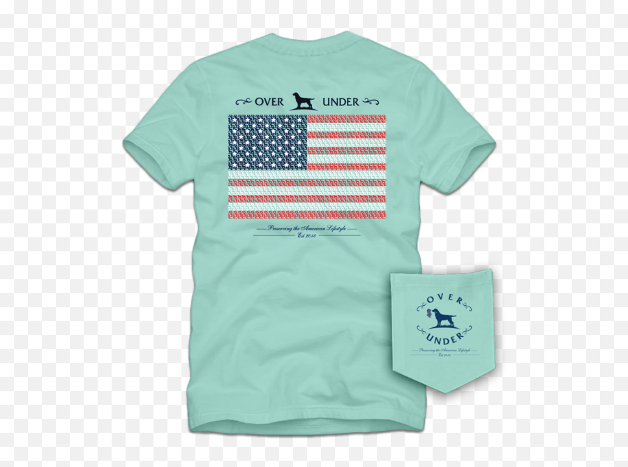 Over Under Clothing - July 4 Flag On Beach Emoji,Children's Place Emoji Shirt