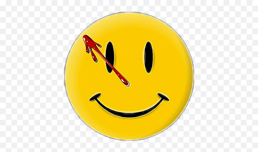 Doomsday Watchman Superman Sticker - Smiley Face Watchmen Button Emoji,Superman Emoticon For Facebook