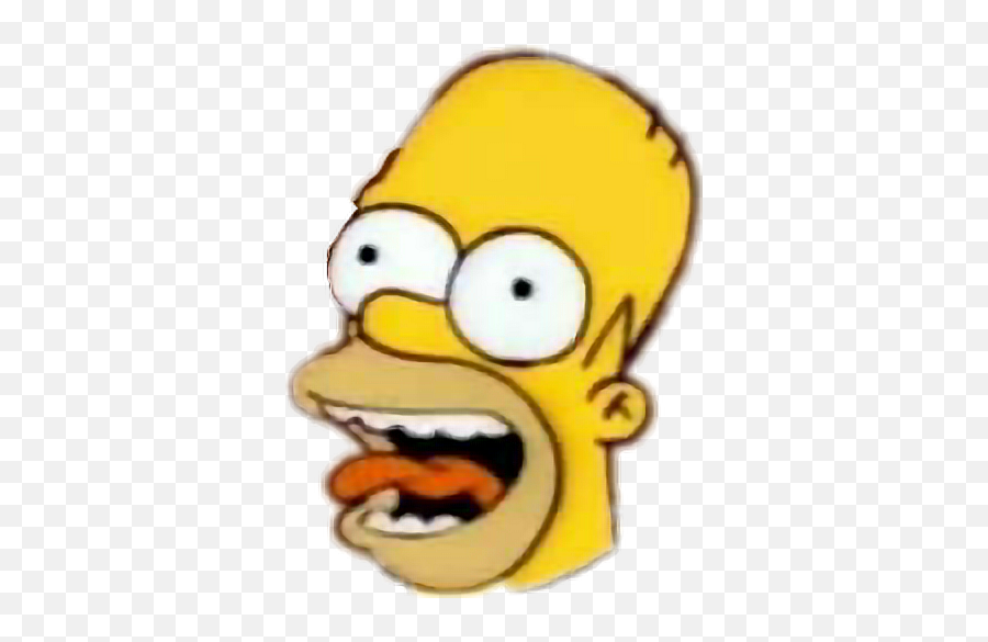 Homerosimpsons Homero Shout Sticker By Morise - Happy Emoji,Shouting Happy Emoticon