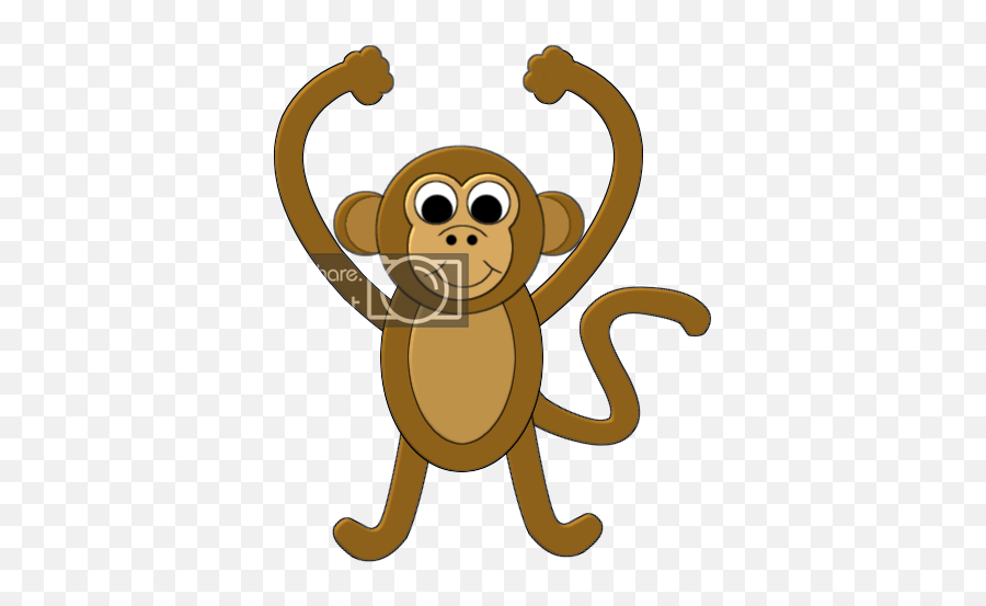 Monkey Transparent Png Baby Cute Cartoon Monkey Clean - Monkey Picture Clear Background Emoji,Pictures Of Cute Emojis Of Alot Of Monkeys