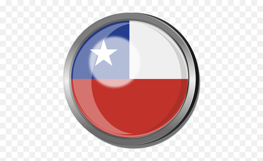 Chile Flag Vector Png - Chile Bandera Circulo Png Emoji,Chilean Flag Emoji