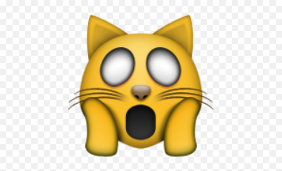 Download Sticker Emojipedia Iphone World Day Emoji Hq Png - Cat Emoji Png,Shocked Emoji Png