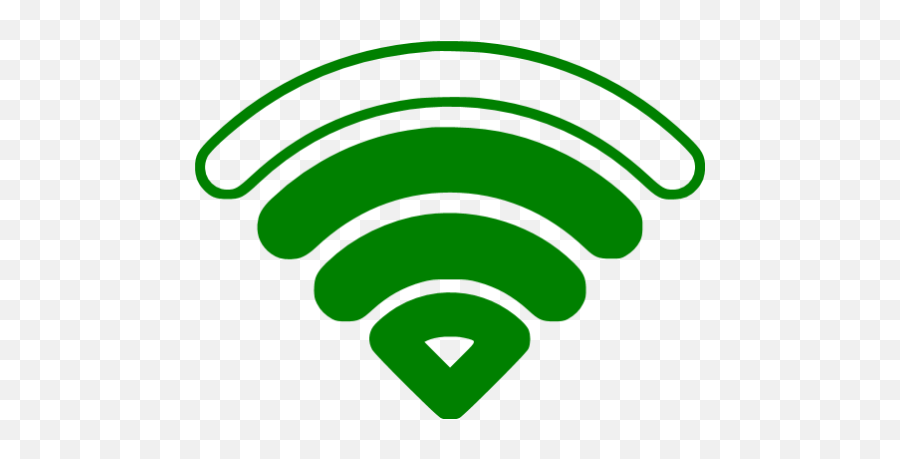 Green Wifi 3 Bars Icon - Orange Wifi Icon Png Emoji,Music Bars Emoticon