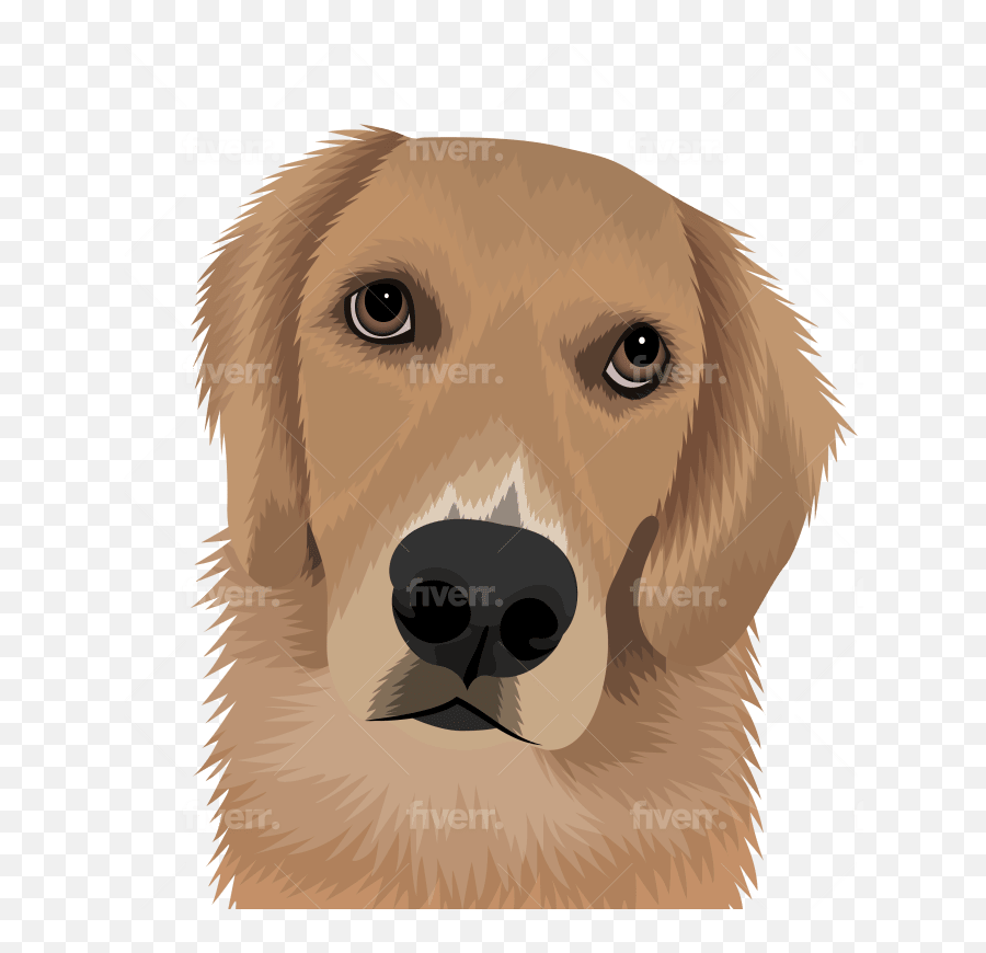 Do Dog Cat Pet Animal Portrait Drawing Vector Illustration - Northern Breed Group Emoji,Labradoodle Emoji