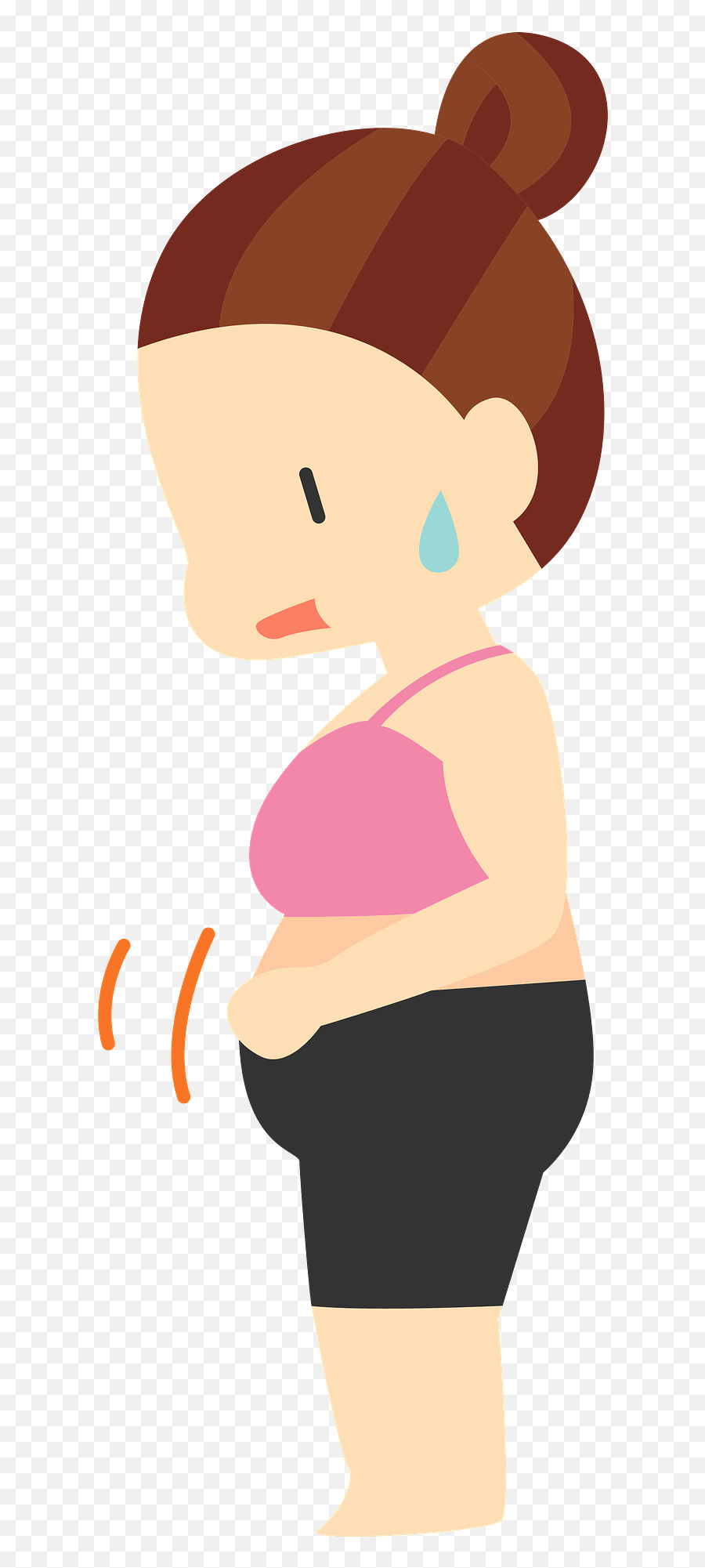 Betty Fat Woman Clipart Free Download Transparent Png - Girly Emoji,Weight Loss Emojis