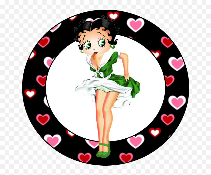 Free Printable Mini Kit - Globo De Cumpleaños Betty Boop Emoji,Betty Boop Emoticons