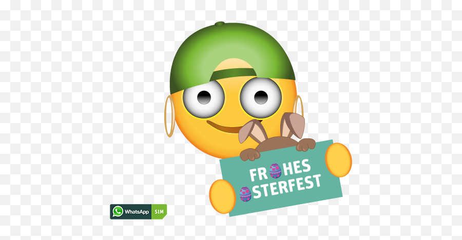 Whatsapp Sim Smiley Creator - Happy Emoji,Baseball Emoticon