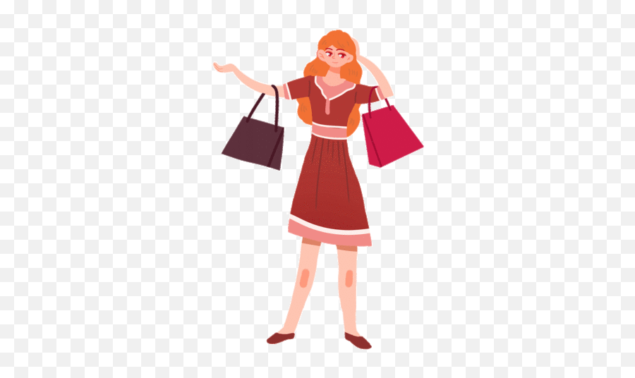 Double Eleven Shopping Girl Gif Png Images Psd Free Emoji,Gif As Emoticon Shortcut