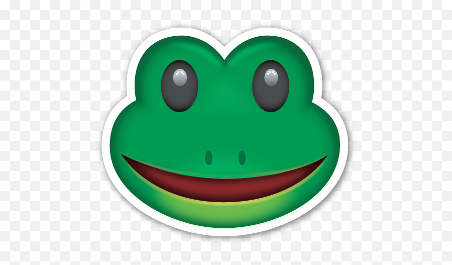 Frog Face - Emoji Elderly,Frog Emoji