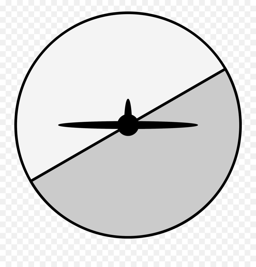 Attitude Indicator Airplane Aviation Horizon Aircraft Emoji,Guess Emoji Clock And Plane