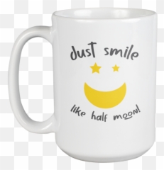 Just Smile Like Half Moon Coffee U0026 Tea Mug For Smiling Men Emoji,Smiley Cubs Emoticons