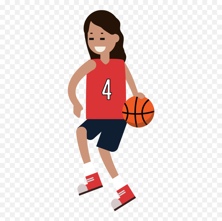Buncee - History Of Basketball Emoji,Dancing Girl Ball Emoji