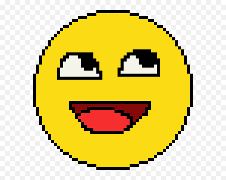 Pixilart - Pixilart Emoji,Awesome Face Emoticon