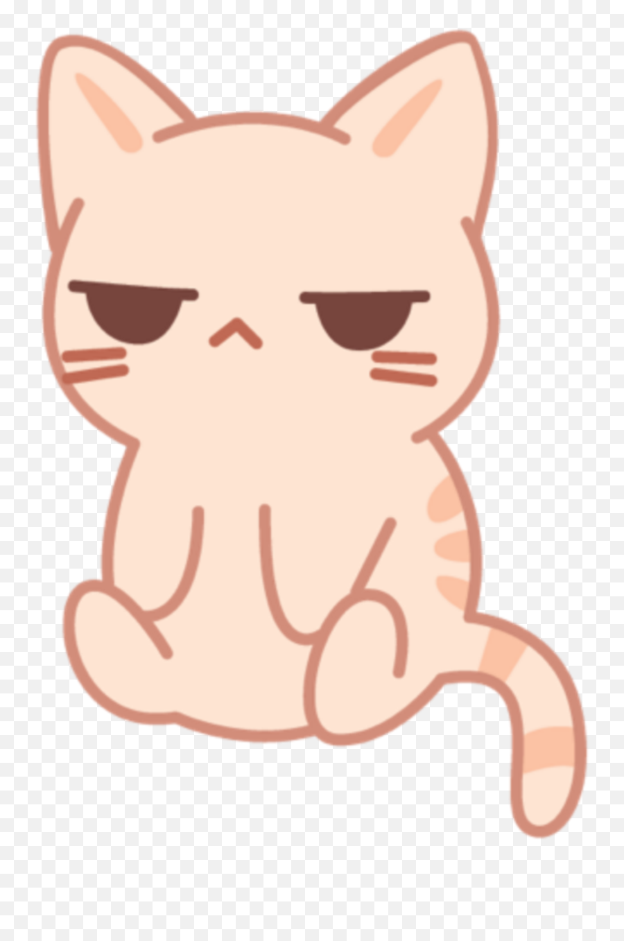 Upset Cat Cats Sticker By A Lil Potato That Exists - Soft Emoji,Mad Cat Emoji