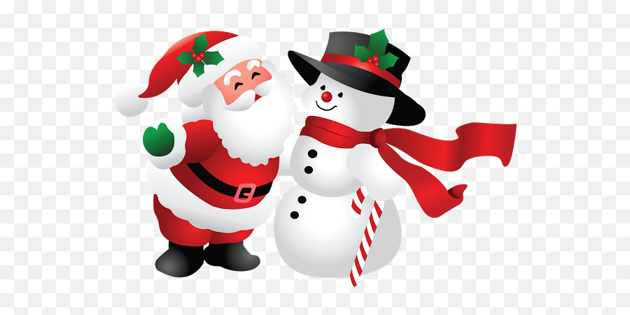 Christmas Clipart Christmas Snowman - Christmas Santa And Snowman Clipart Emoji,Oompa Loompa Emoji