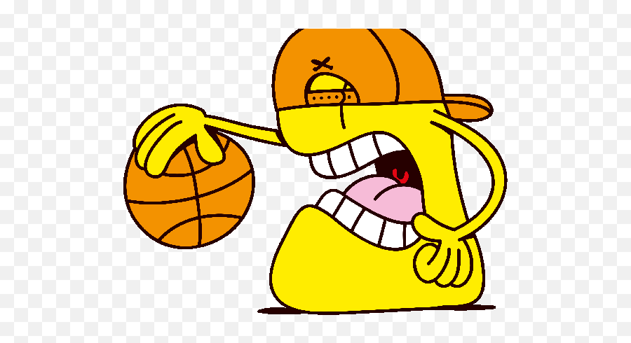 Topic For Animated Moving Basketball Bouncing Balls - Happy Emoji,Sissy Emoji