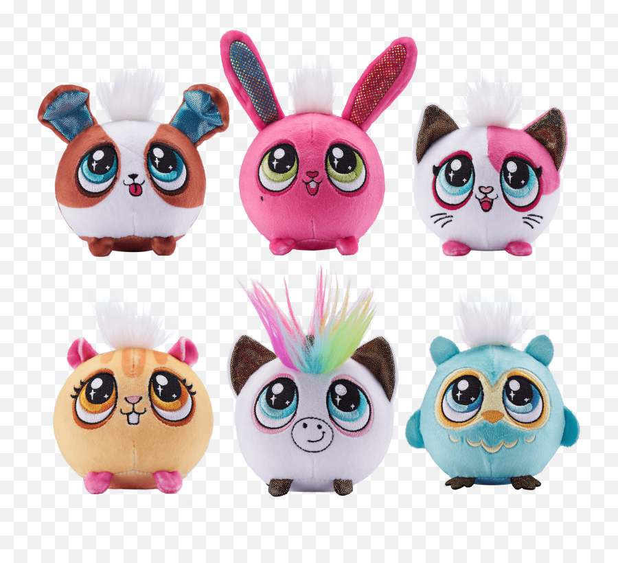 Coco Scoops Scented Slow - Rise Squishy Plush Toy By Zuru 3pack Surprise Walmartcom Zuru Coco Scoops Emoji,Cute Emotion Face Squishy